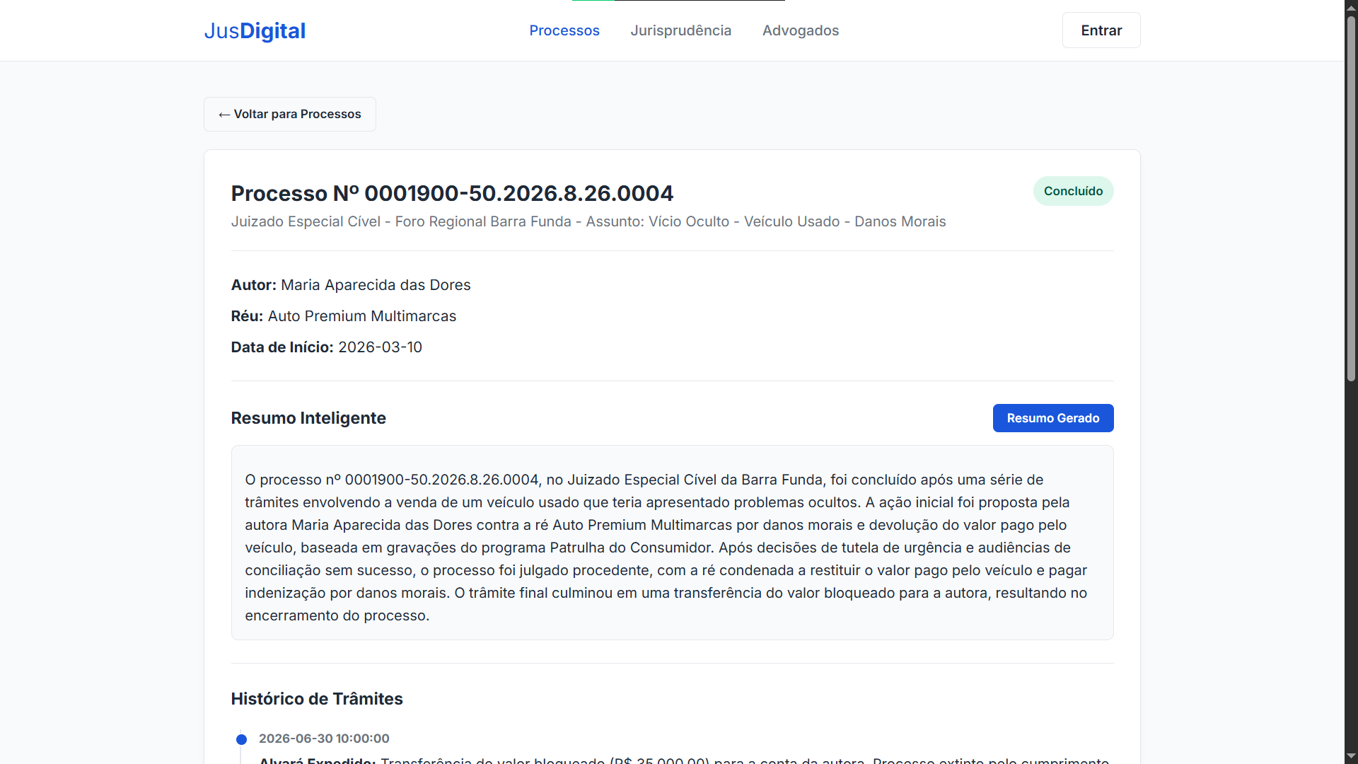 Resumo gerado pela IA (exemplo 2)